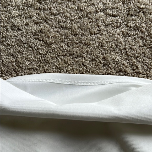 Nine West White High Waist Dress Shorts - Picture 6 of 7